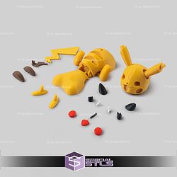 Basic STL Pikachu in Part
