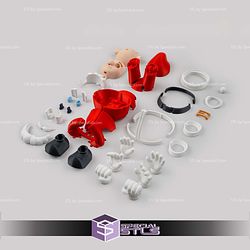 Basic STL Santa Clause Foldable