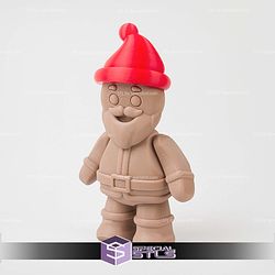 Basic STL Santa Clause Gingerbread