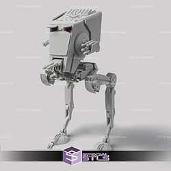 Basic STL Starwars AT ST