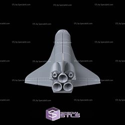 Basic STL Vehicle Foldable Space Shuttle