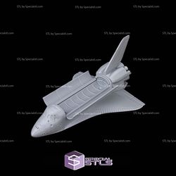 Basic STL Vehicle Foldable Space Shuttle