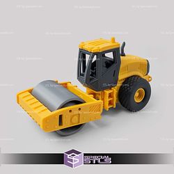Basic STL Vehicle Road Roller