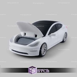 Basic STL Vehicle Tesla Model 3