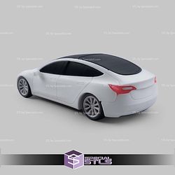 Basic STL Vehicle Tesla Model 3