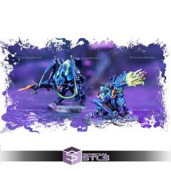 BattleFx Xenomorphs Campaign STL Miniatures
