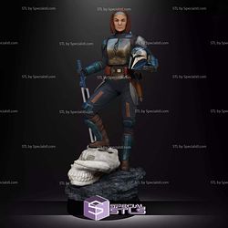 Bo Katan Kryze Skull Base 3D Printer Files