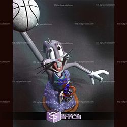 Bug Bunny Basketball Bust 3D Printer Files