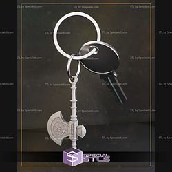 Camilla Axe Keychain 3D Printer Files