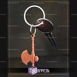 Camilla Axe Keychain 3D Printer Files