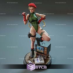 Cammy Street Fighter Arcade 3D Printer Files