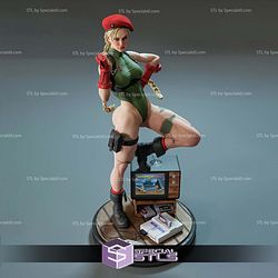 Cammy Street Fighter Arcade 3D Printer Files