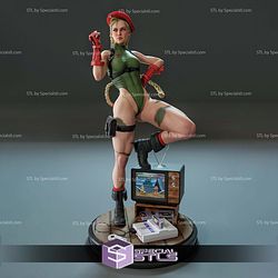 Cammy Street Fighter Arcade 3D Printer Files