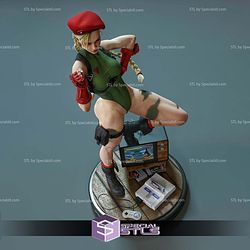 Cammy Street Fighter Arcade 3D Printer Files