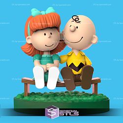 Charlie Brown and Peggy Jean Peanuts 3D Printer Files