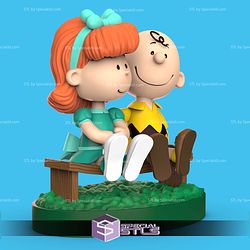 Charlie Brown and Peggy Jean Peanuts 3D Printer Files
