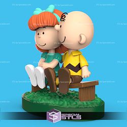 Charlie Brown and Peggy Jean Peanuts 3D Printer Files