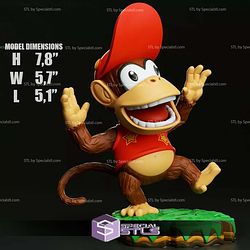 Chibi STL Collection Diddy Kong
