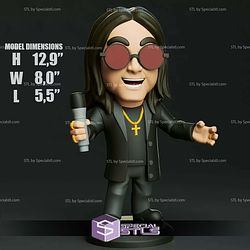 Chibi STL Collection Ozzy Osbourne