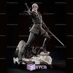 Ciri The Witcher 4 3D Printer Files