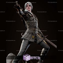 Ciri The Witcher 4 3D Printer Files