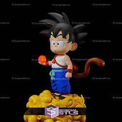 Classic Goku Kid 3D Printer Files