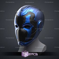 Cosplay STL Files Blue Beetle New Helmet