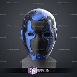 Cosplay STL Files Blue Beetle New Helmet