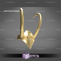 Cosplay STL Files Loki Horse Helmet