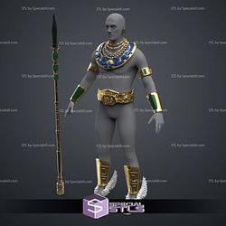 Cosplay STL Files Namor Armor and Spear