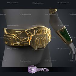 Cosplay STL Files Namor Armor and Spear