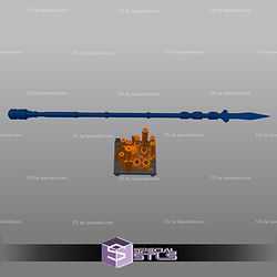 Cosplay STL Files Namor Armor and Spear