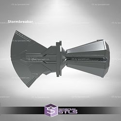 Cosplay STL Files Stormbreaker Axe Head