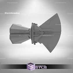 Cosplay STL Files Stormbreaker Axe Head