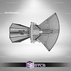 Cosplay STL Files Stormbreaker Axe Head