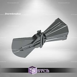 Cosplay STL Files Stormbreaker Axe Head