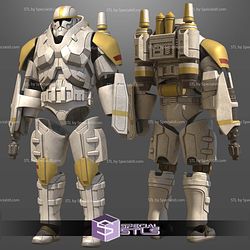 Custom 1 12 Figure STL Blaze Trooper