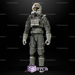 Custom 1 12 Figure STL Clone Pilot Elite Squad