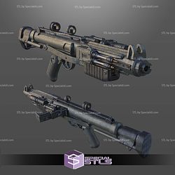 Custom 1 12 Figure STL E-10 Mud Trooper Blaster