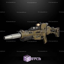 Custom 1 12 Figure STL EL16 Blaster Rifle