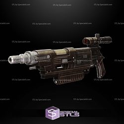 Custom 1 12 Figure STL MW-20 Bryar Sniper Rifle