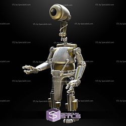 Custom 1 12 Figure STL PK Droid