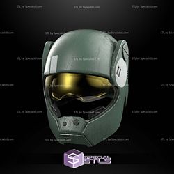 Custom 1 12 Figure STL Resistance Heavy Trooper Helmet
