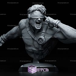 Cyclops X-Men Bust 124mm 3D Printer Files