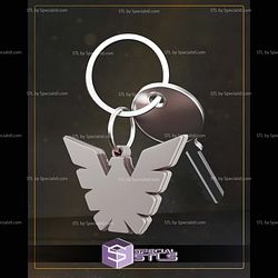 Dark Phoenix Logo Keychain 3D Printer Files
