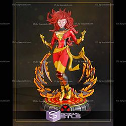 Dark Phoenix Stylized 1-8 3D Printer Files