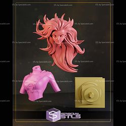 Dark Phoenix Stylized Bust 3D Printer Files