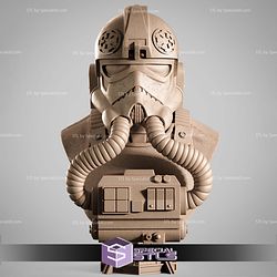 Elite Tie Fighter Portrait Bust 3D Printer Files