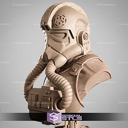 Elite Tie Fighter Portrait Bust 3D Printer Files