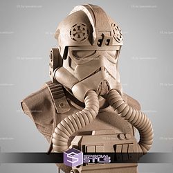 Elite Tie Fighter Portrait Bust 3D Printer Files